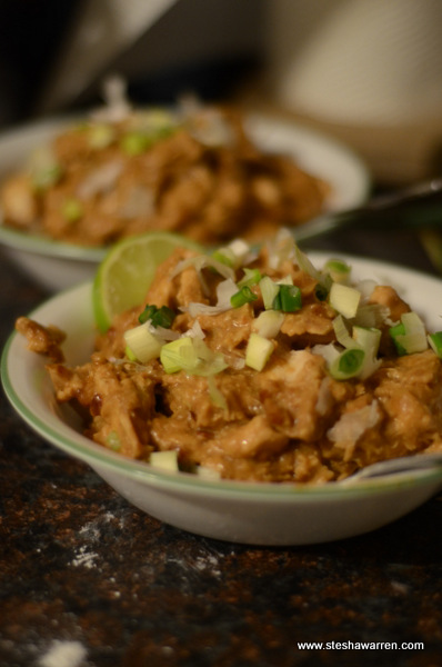 Chicken Pad Thai from the crockpot